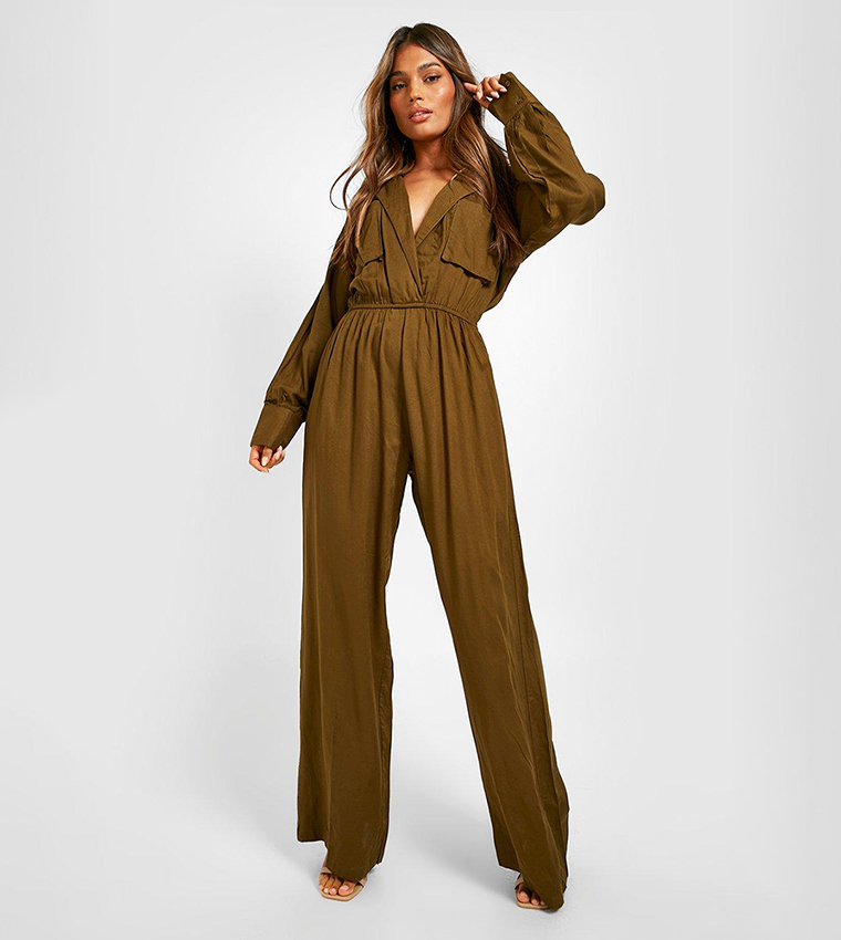 Oversized wide cheap leg jumpsuit