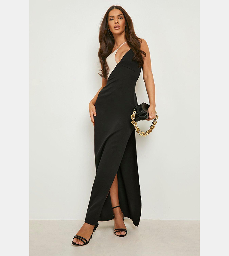 boho light blue dress Caribbean Halter – La Boutique ensuring a flattering regular Rock & Roll Denim Size:58 Long or 58 Regular Jacket+52/54 Adjustable Pants (Fabric: poly/rayon blend) active-product