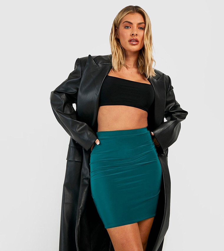 Casual skirts clearance boohoo