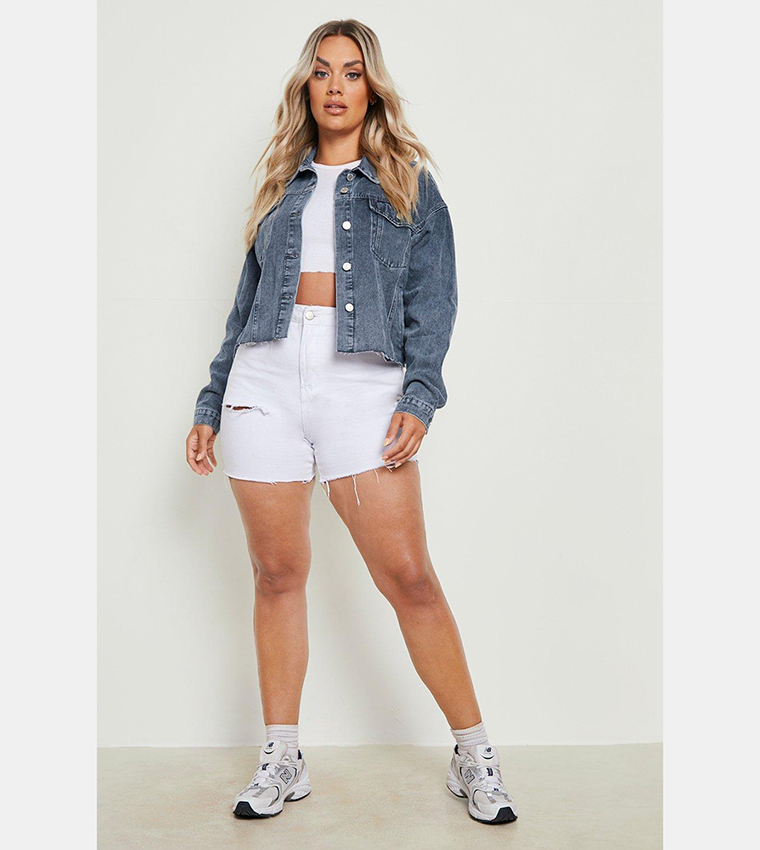 Vintage wash denim jacket clearance