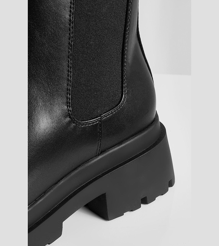 Chunky Double Sole Chelsea Boots