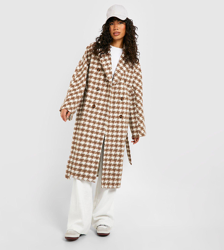 Dogtooth deals wool coat