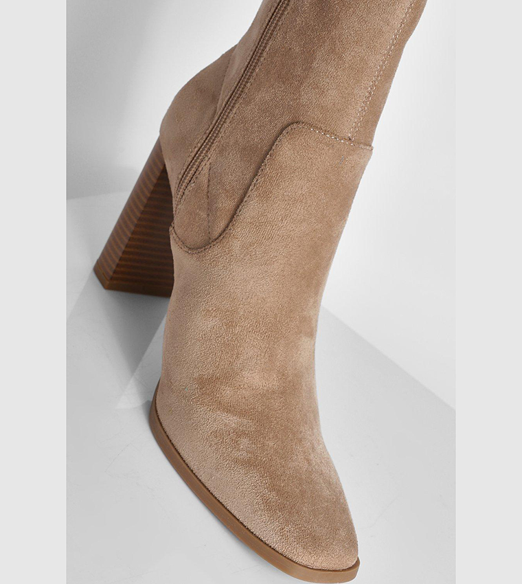 Taupe hot sale sock boots