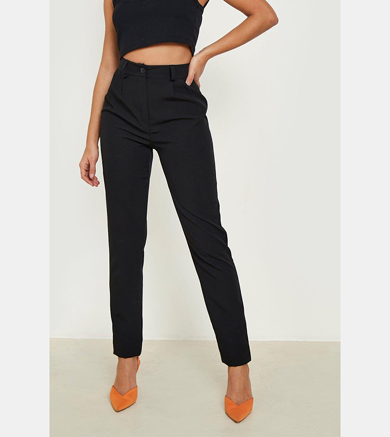 Tailored high sale waist trousers