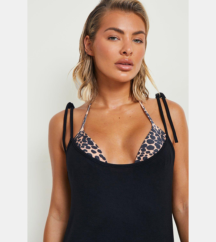 blue dress for the beach Black Jersey Gathered Maxi Dress – self-portrait-US main image 0