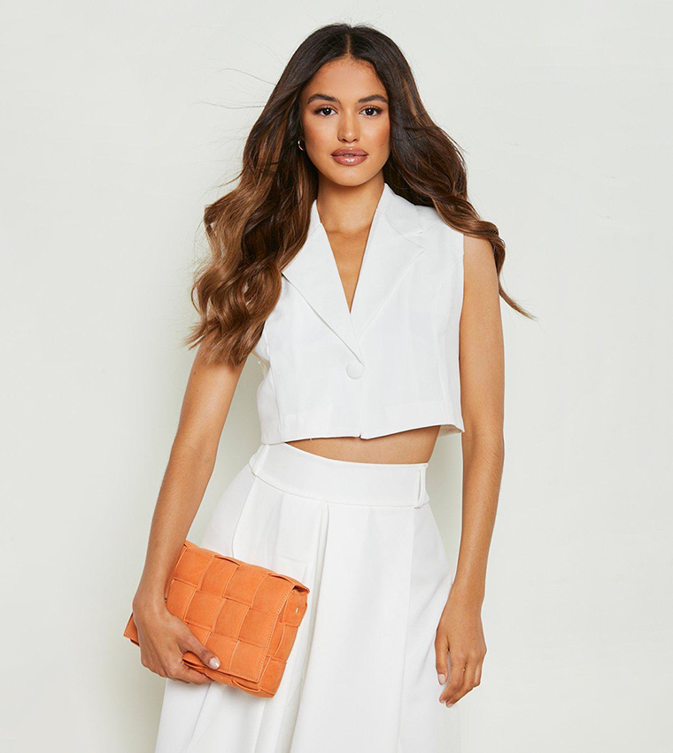 Tailored Cropped Waistcoat