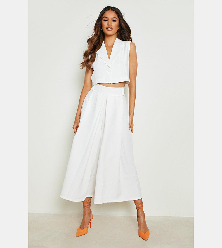 Tailored Cropped Waistcoat