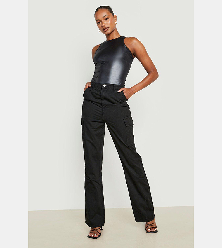 Tall Wide Leg Cargo Pants