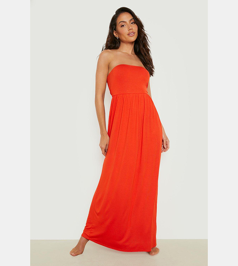 dresses for a second wedding on the beach Beach Bound Bandeau Maxi Dress – Seafolly Singapore main image 1