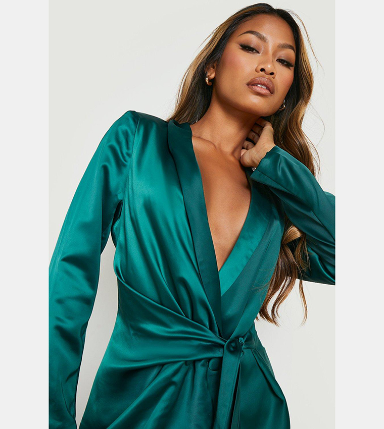 sachin and babi light blue dress 44 Emerald Green Paisley Tuxedo Suit - Prom Floral Tuxedo Suit