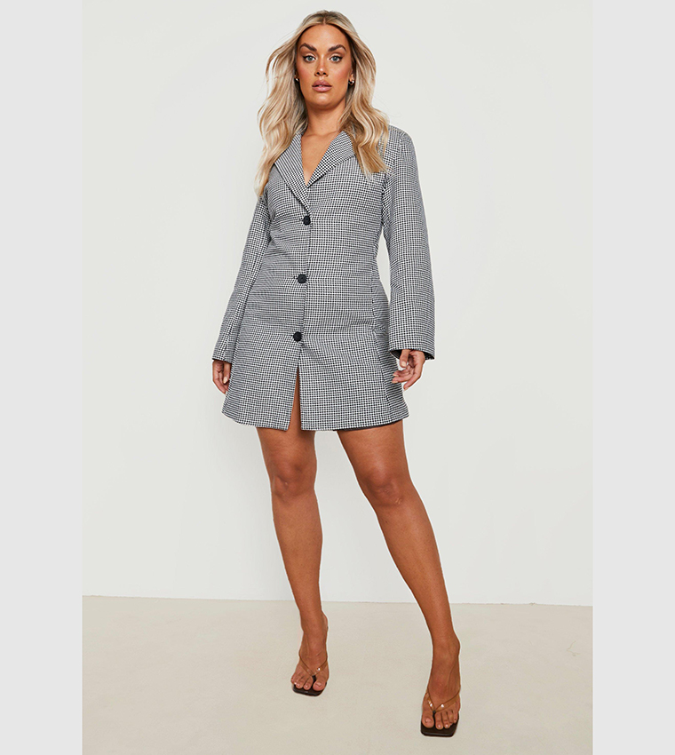 Dogtooth blazer outlet dress