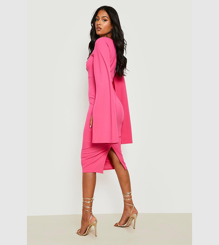 Tall midi best sale dress with sleeves