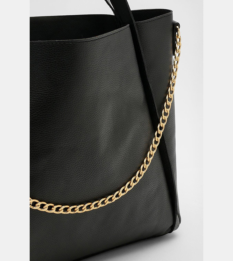 Tote bag with hot sale chain strap