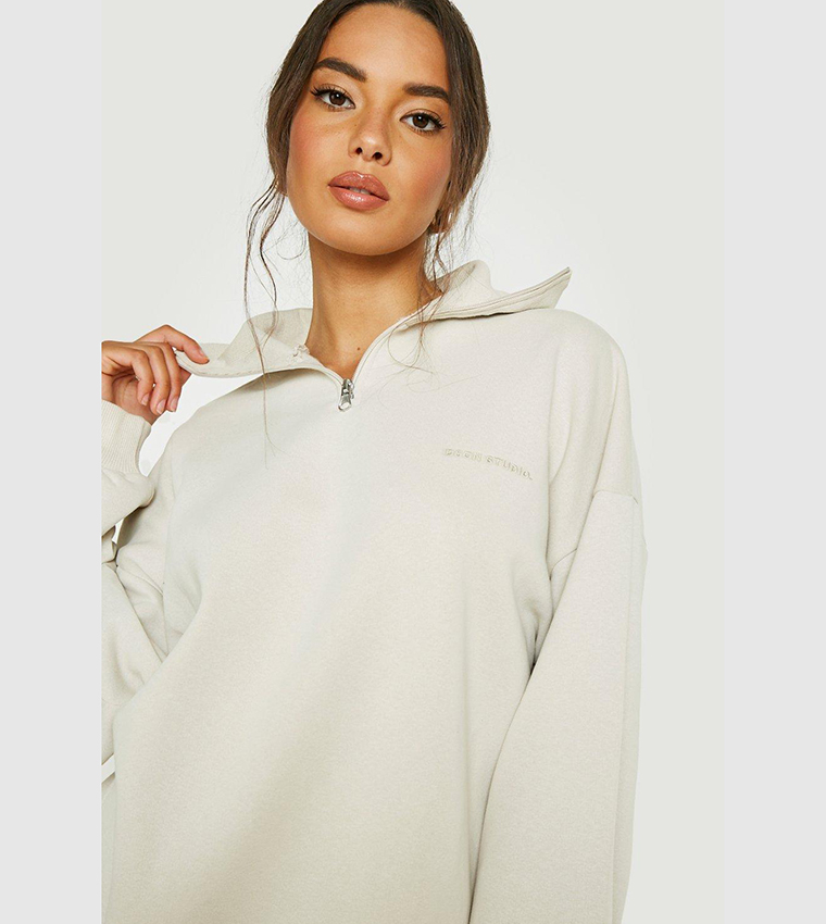 Half Zip Sweatshirt and Legging Set
