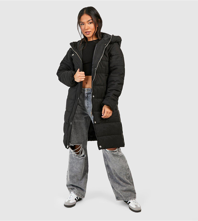 Boohoo Petite Petite Longline Blazer Longline Fitted Blazer