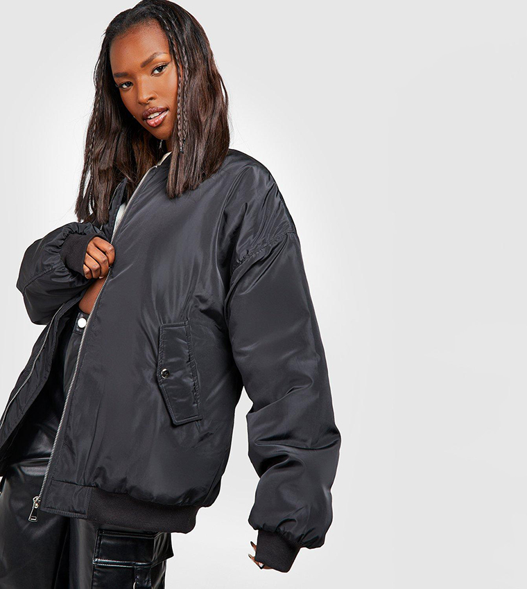 Oversized shop flight jacket