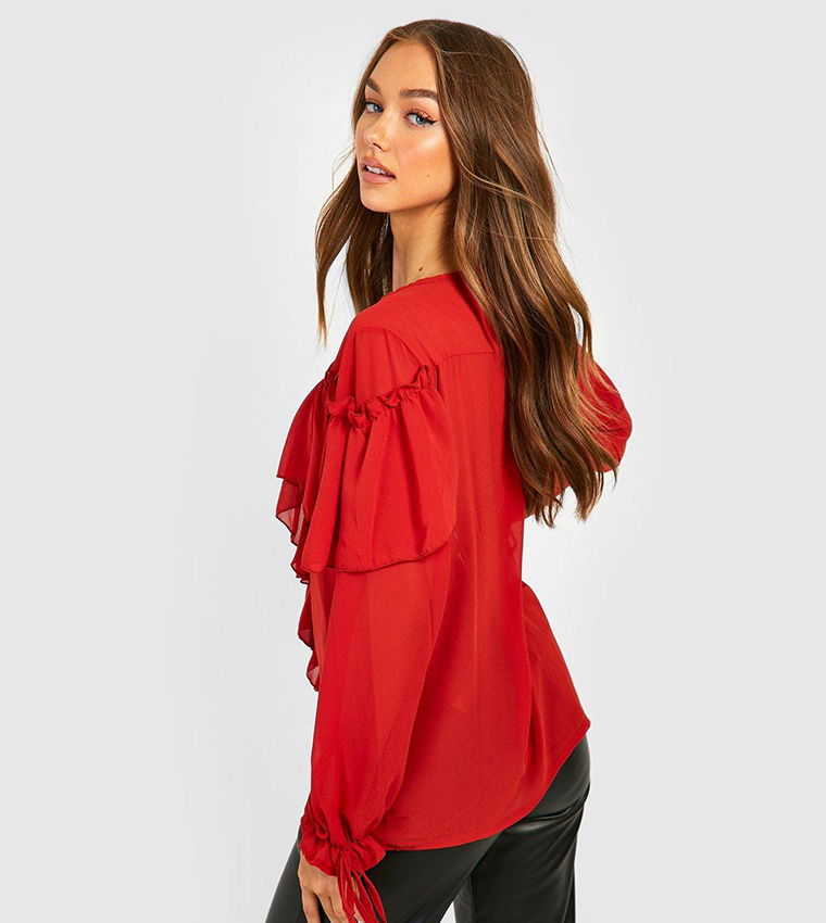 Extreme ruffle top online