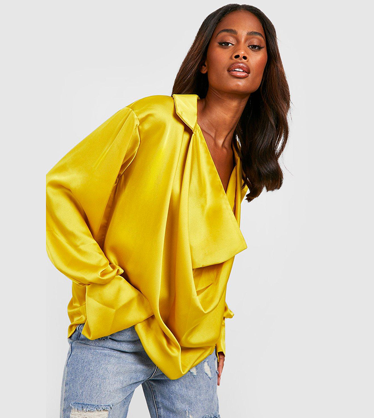 Boohoo yellow best sale