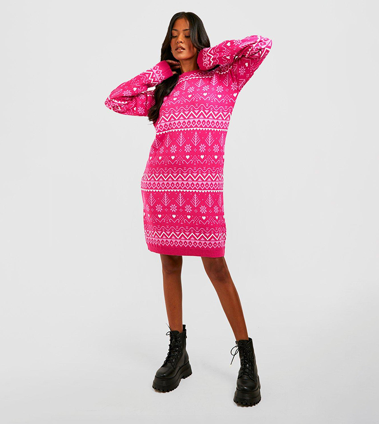christmas jumper dress Plus Size Plus Green Merry Christmas Oversized Sweater Dress Plus Size PLT Festive Santa Baby script detailing adds playful holiday charm Cosy knitted fabric perfect for chilly winter days Relaxed fit with long sleeves for comfortable wear Mini length design ideal for petite frames Classic crew neckline with ribbed detailing for a neat finish Make a statement this festive season with our Petite Santa Baby Christmas Jumper Dress Knitted Dresses Sparkly Christmas Jumper
