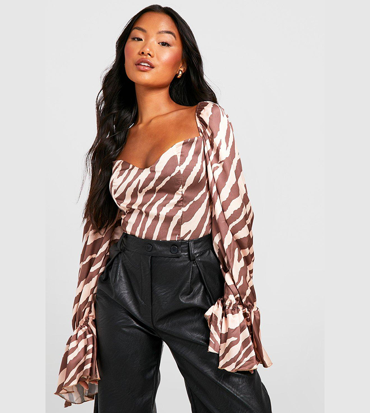 Zebra print bodysuit hotsell