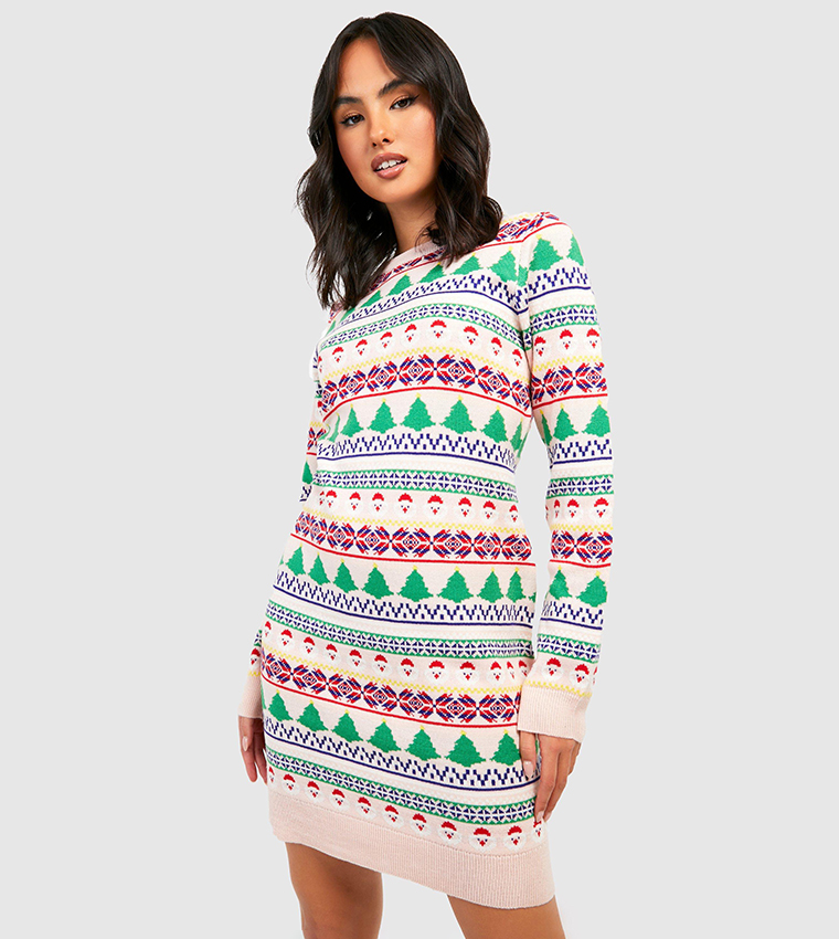 Christmas hot sale jumper dress