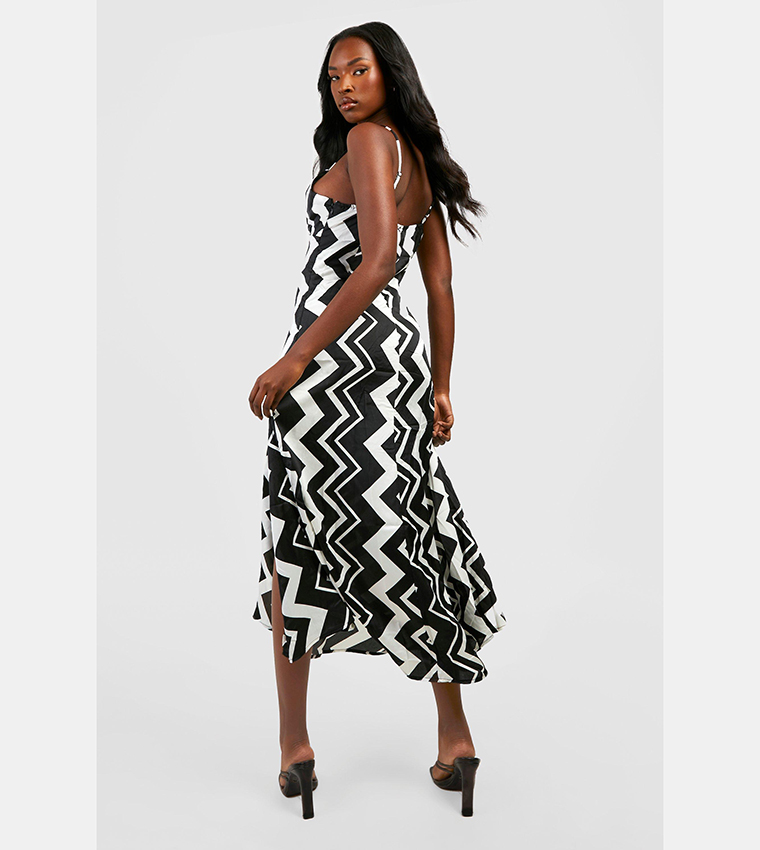 Fashion boohoo aztec dress