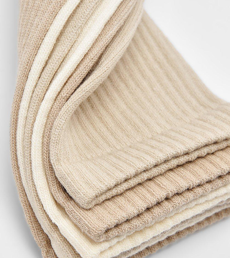 Pack of 3 Tonal Crew Socks