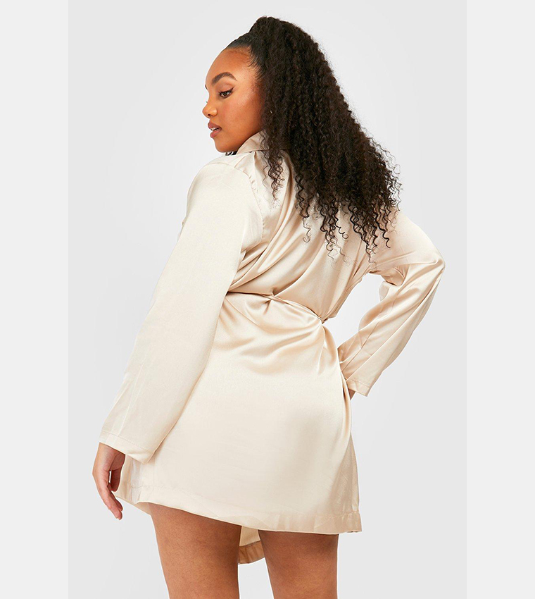 beige belted blazer dress Buy Niyami Beige Linen Dress: Blazer Style, Belted For Women at scrollnshops