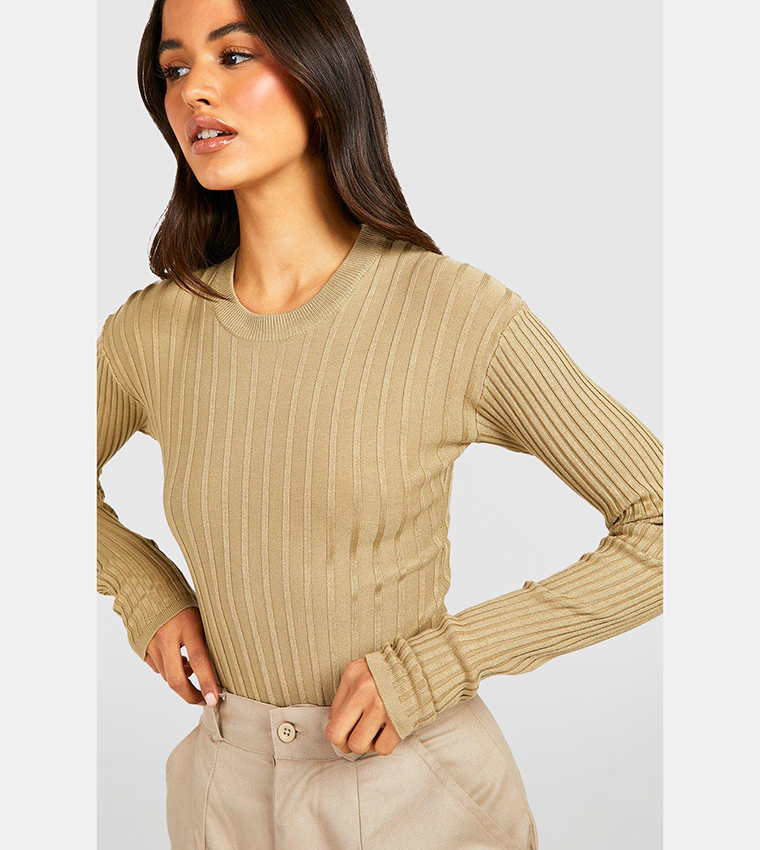 ASOS DESIGN rib knitted bodysuit