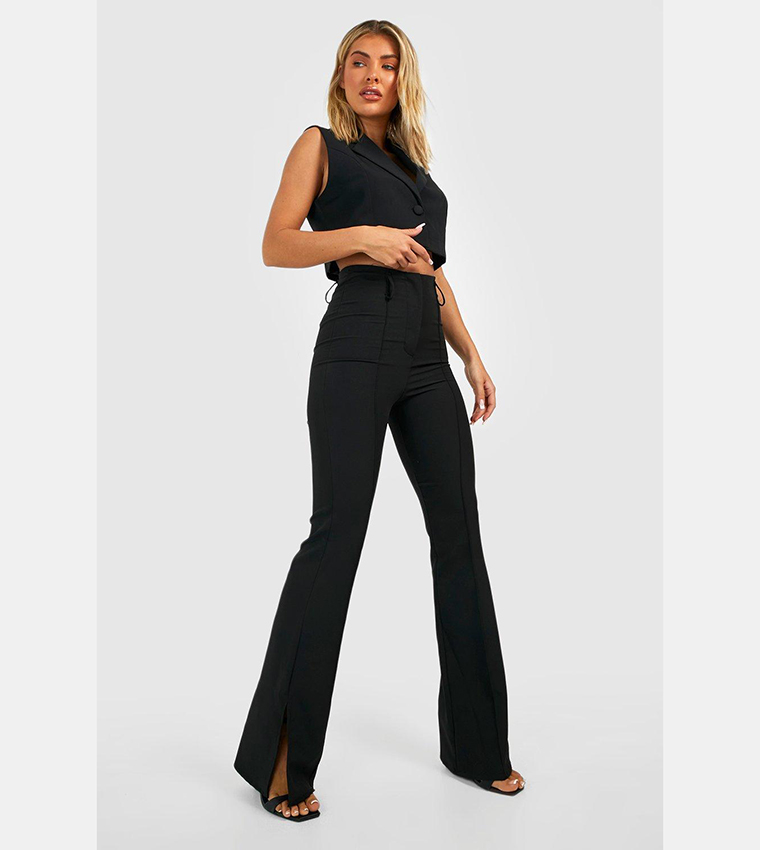 Boohoo 2024 flared trousers