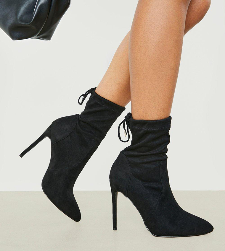 Ankle boots cheap sock fit