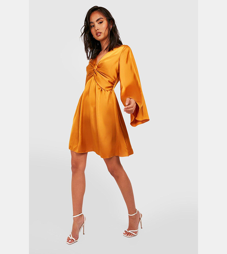 flared t shirt dress Oversized Flare Sleeves Cartoon Print T-Shirt Dress