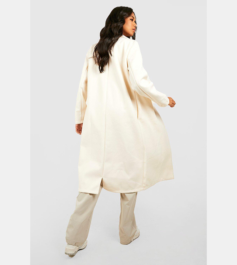 Double Breasted Longline Coat