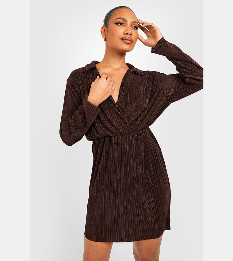 Forever 21 shop velvet wrap dress