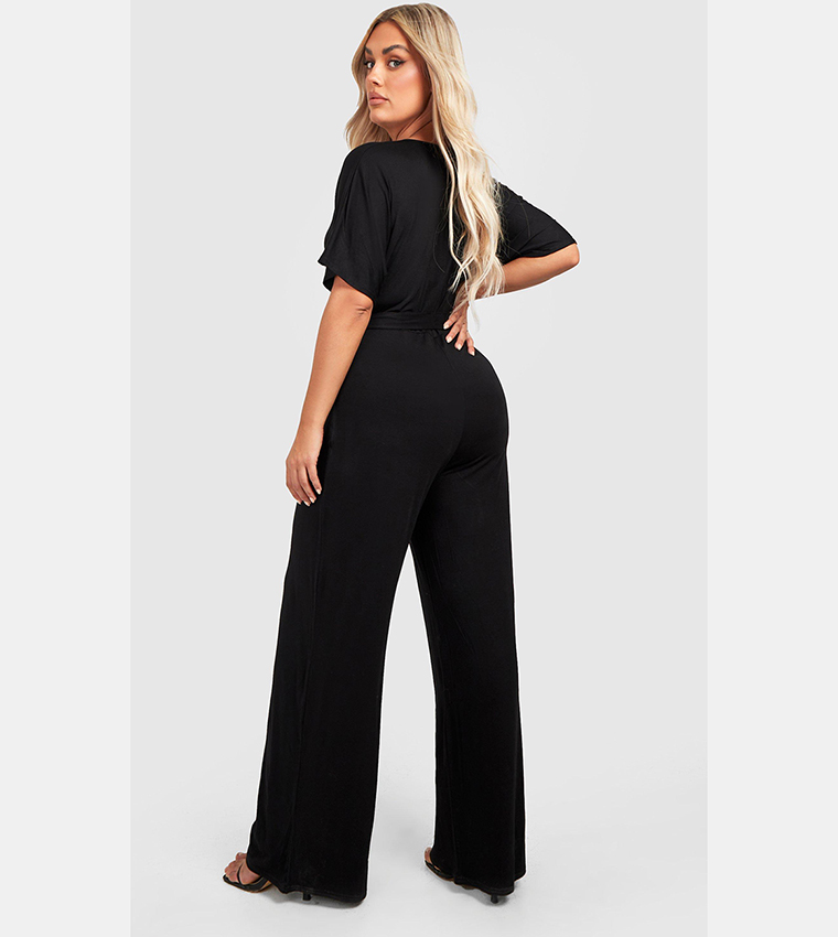 Boohoo jersey sales jumpsuit