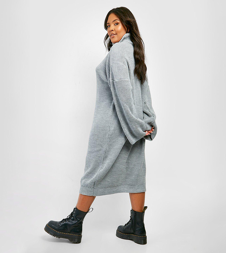 eldora knitted mini dress NOT IN THE MOOD KNIT BRAIDED MINI DRESS IN OLIVE – AKIRA main image 0
