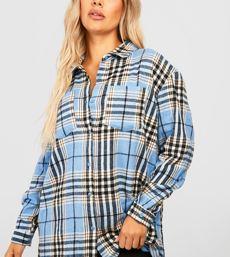 ヴェトモンOversized check shirt VETEMENTS（ヴェトモン）の「Vetements Oversized Tie-Trimmed