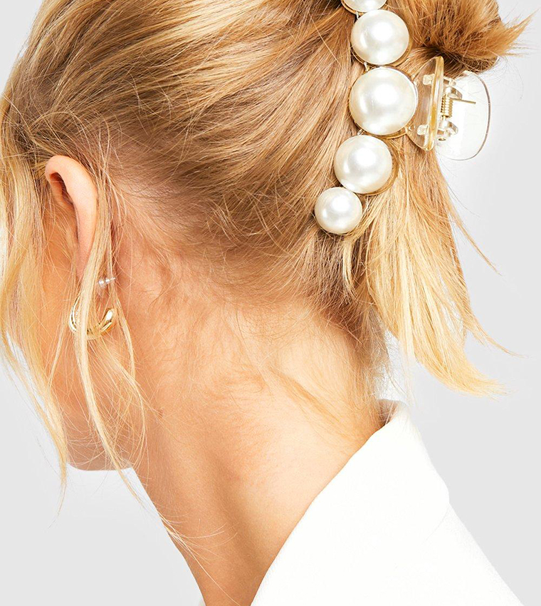 Large Pearl Claw Clip