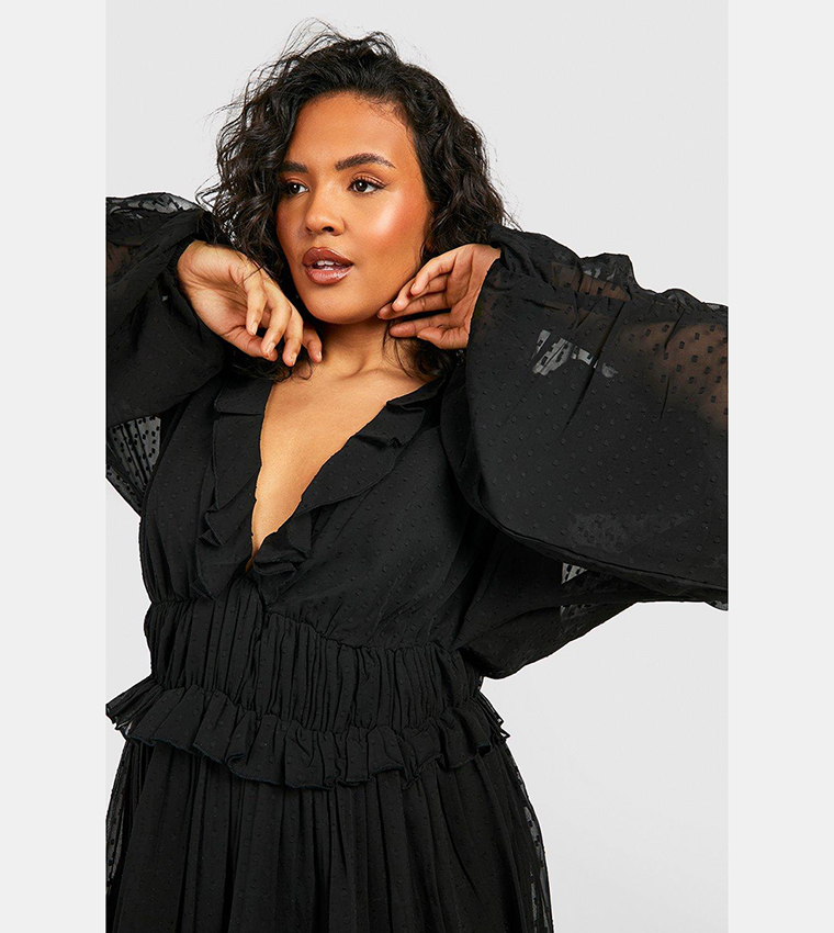 dobby mesh pleated detail smock dress Buy Boohoo Dobby Mesh Pleated Detail Smock Dress In Yellow