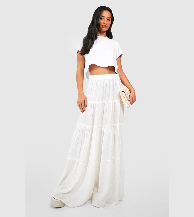 Marc jacobs layered high hotsell low skirt