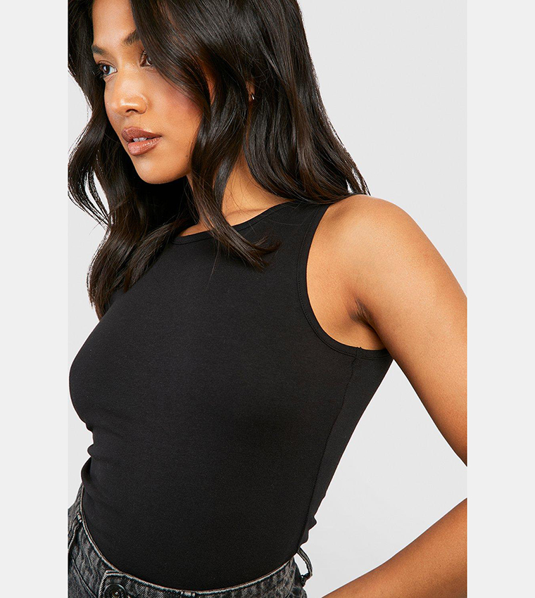 Tall Slinky Cowl Strappy Bodysuit