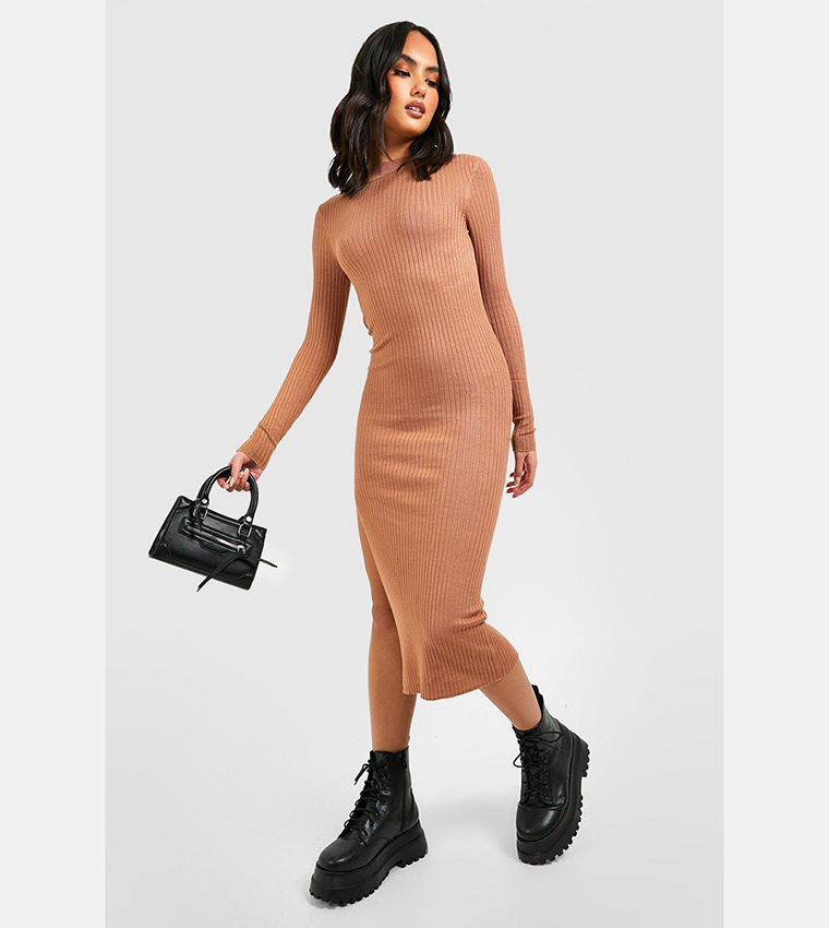 rib knit bodycon maxi dress Casual Plans Rib Knit Bodycon Maxi Dress