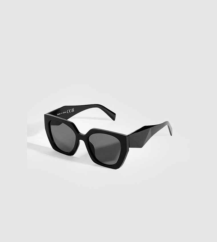 Oversized Angular Square Sunglasses