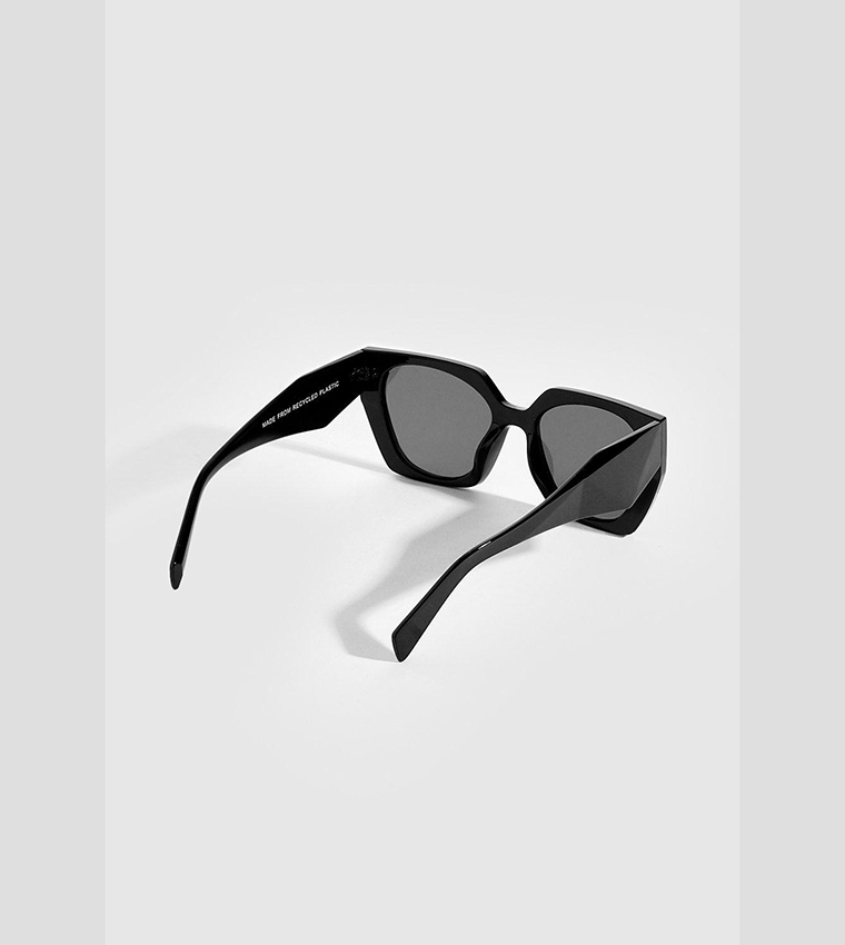 Oversized Angular Square Sunglasses