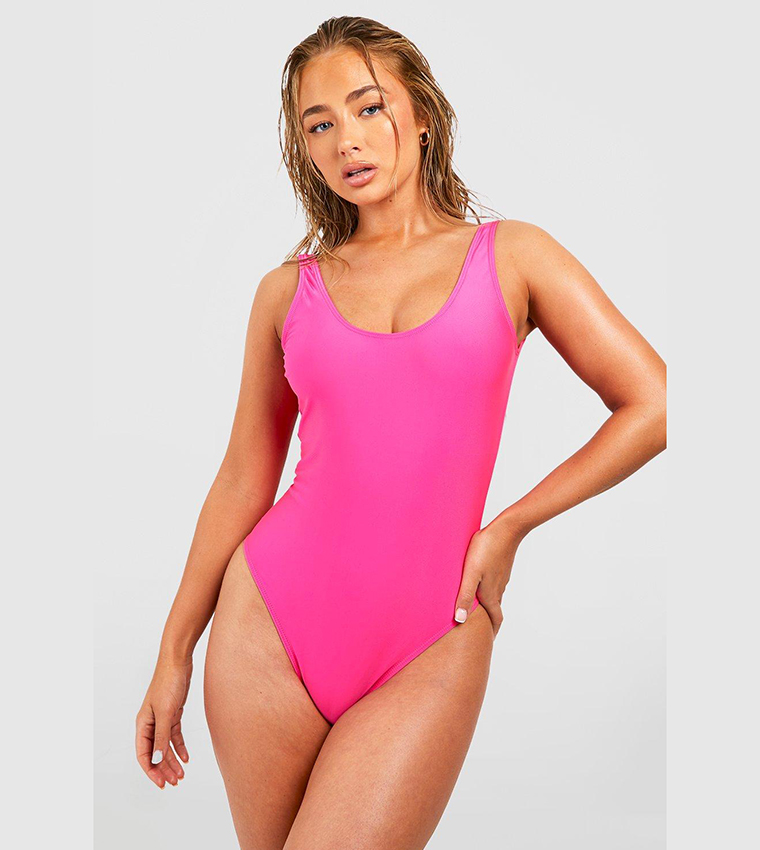 Pink swimsuit sales