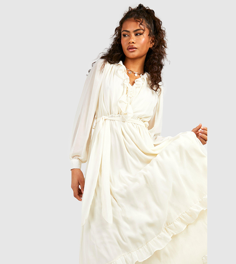 boohoo boho maxi dress Oasis Women's Trapeze Boho Maxi Dress | Size: 2