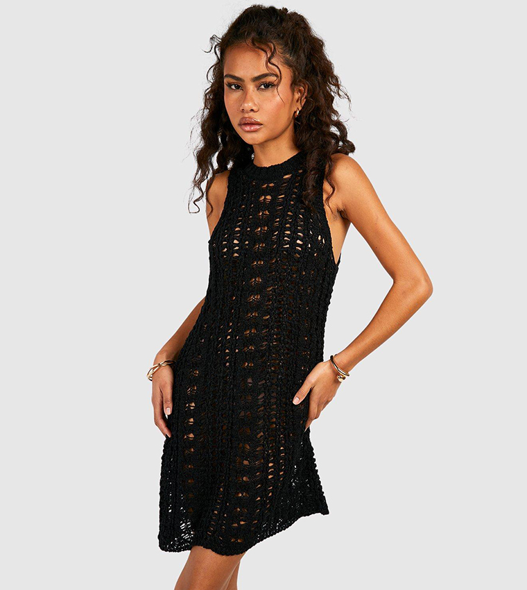 fynlie knitted dress with pleated skirt Trent Court Dress 30, Forest main image 0