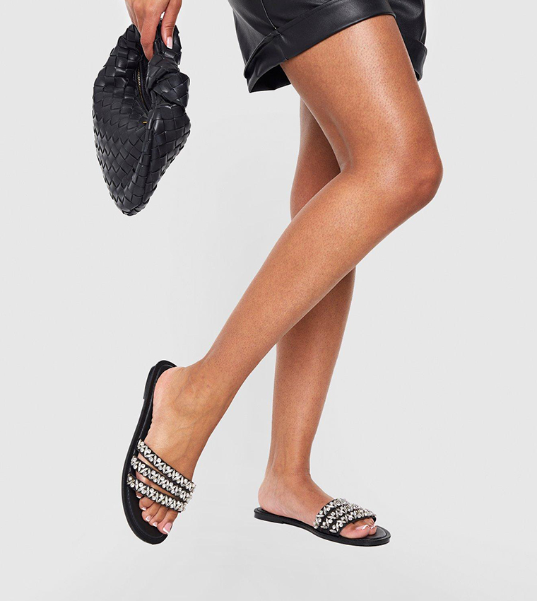 Pin by Mirna Cuadra on sandalias | Strappy sandals flat, Ankle strap sandals  flat, Stylish sandals