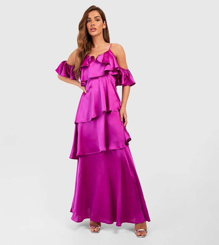 chinese dress ladies Amazon.com: Flowy Purple Maxi Dress with Halter Neckline, Floor Length :  Clothing, Shoes & Jewelry