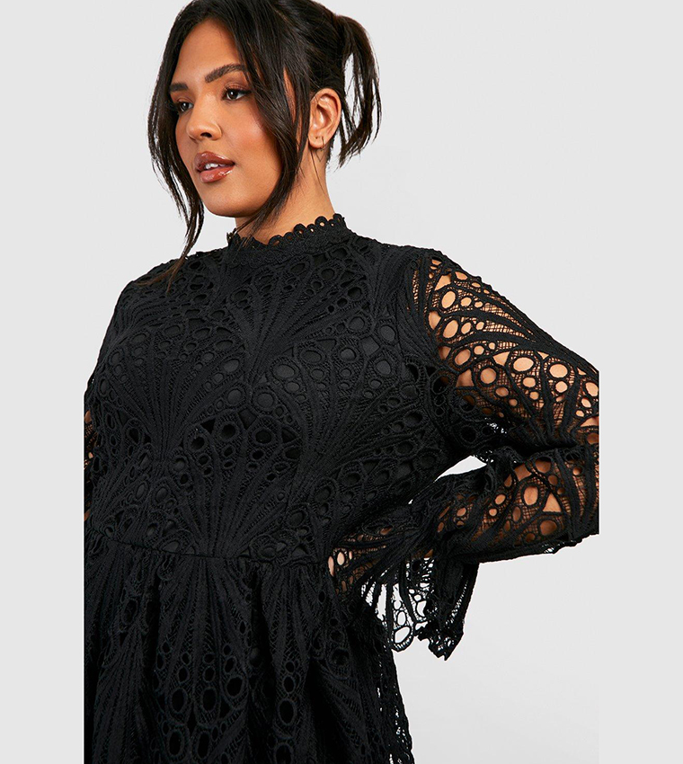 self portrait floral lace maxi dress Brown Floral Lace Maxi Dress – self-portrait